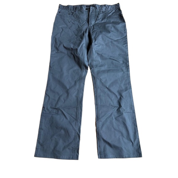 Kenneth Cole Grey Straight Leg Five Pocket Corduroy Pants Size 32/32 - Picture 1 of 6